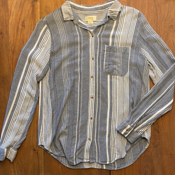 Anthro Maeve striped button down - Picture 3 of 4